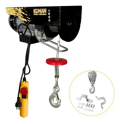 Aparejo eléctrico 1000kg 1600w KONAN
