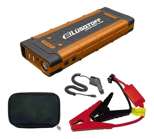 Arrancador cargador portatil de auto 1500mah -300amp LUSQTOFF
