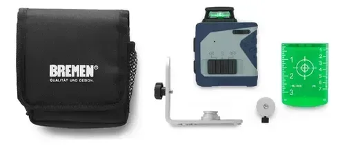 Nivel Laser Luz Verde De Linea 360° Interiores Y Exteriores BREMEN 7722