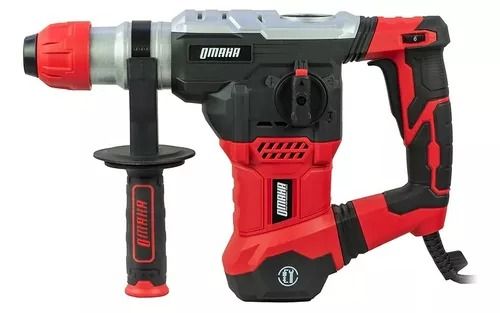 Rotomartillo Percutor 1500w 6 Joules Omaha + Cinceles + mechas + Maletin. con copa 65mm