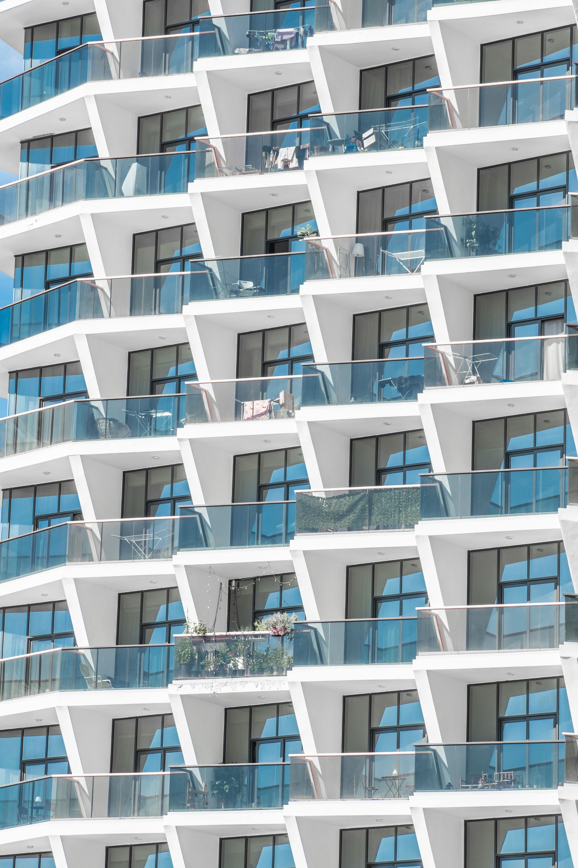 Modern white building