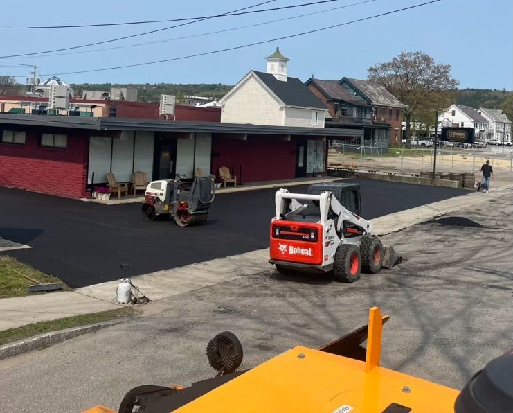 Commercial Asphalt Project — Newport, NH — Asphalt Worx