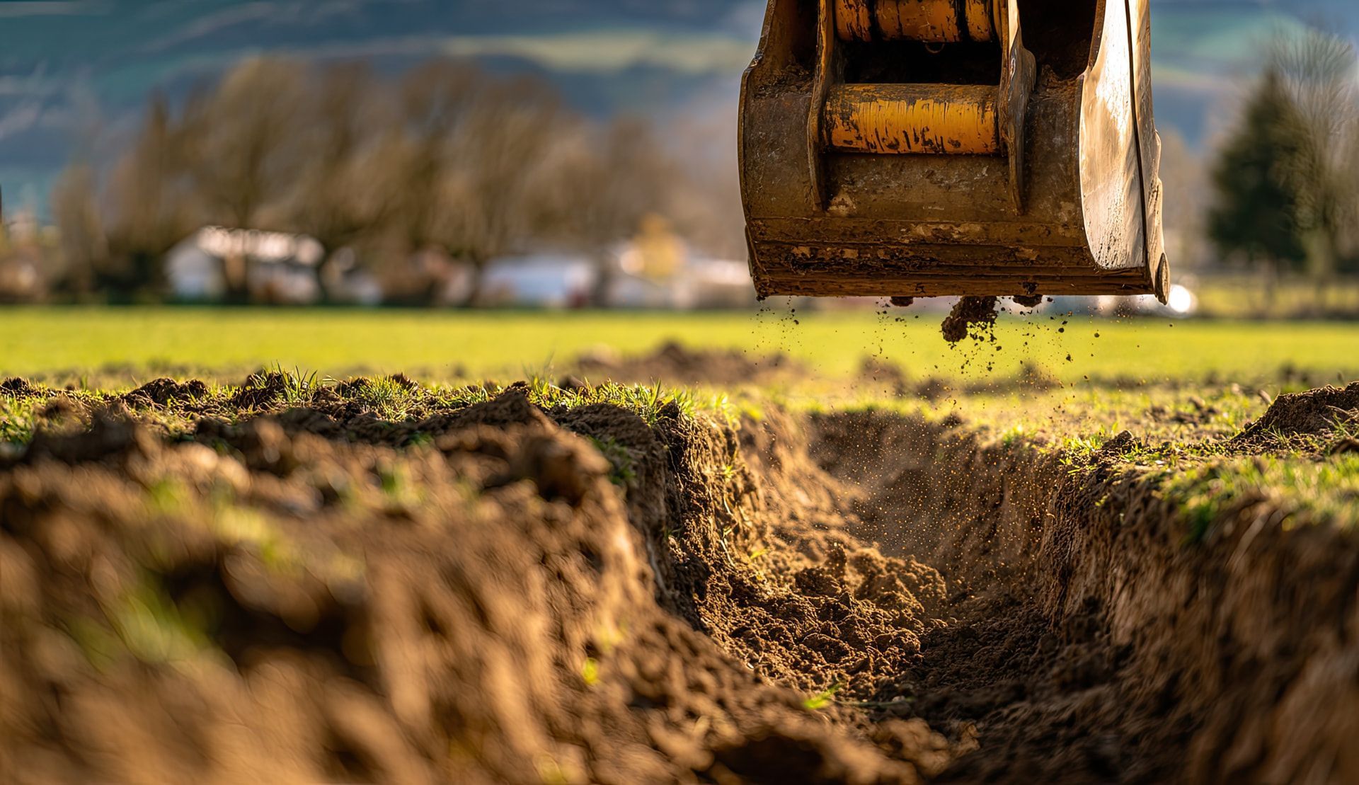 Agricultural excavation services in Bridgewater VA