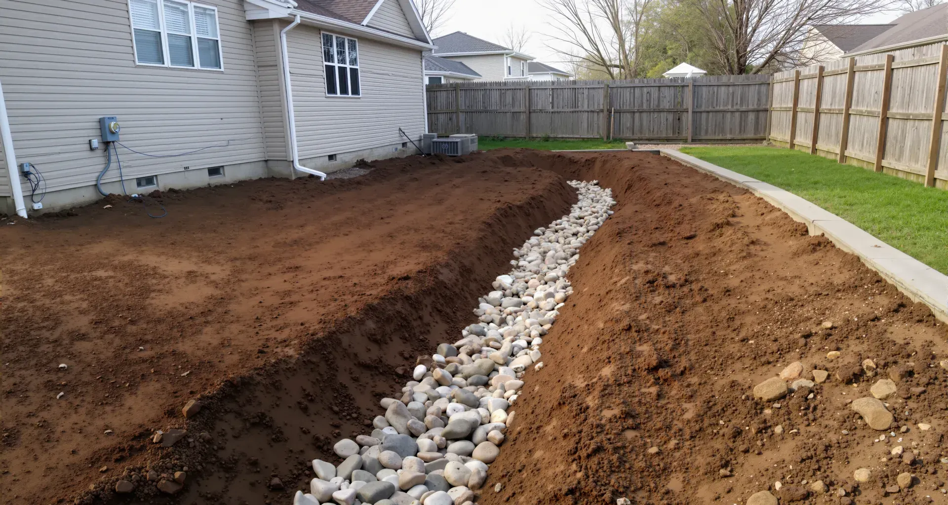 Residential excavation equipment