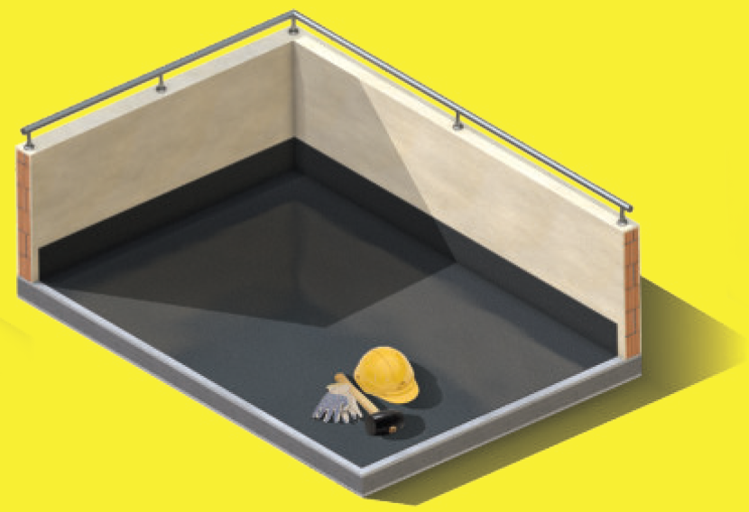 lavoro su impermeabilizzazione esistente