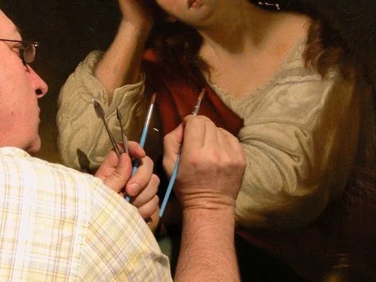 Art Painting Restoration in Bellevue, WA Art Painting Restoration in Bellevue, WA