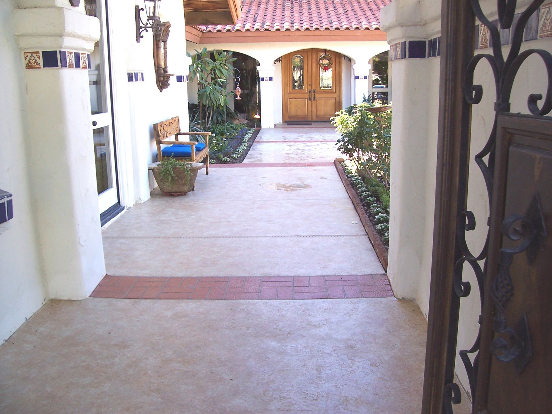 House Hallway — Palm Springs, CA — Desert Concrete Restoration
