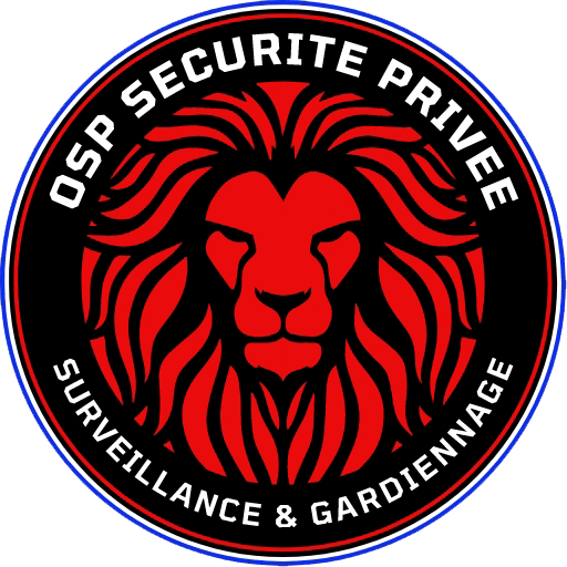 Logo osp sécurité entreprise de sécurité, de surveillance, garde corps, portier & sécurité événementielle Cergy chantilly Val-D'oise