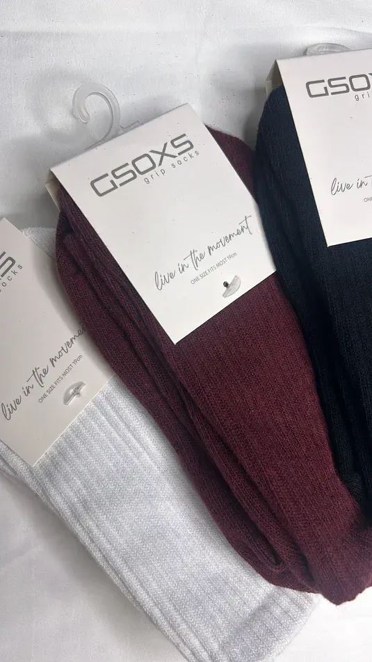 Birdee Collection grip socks display