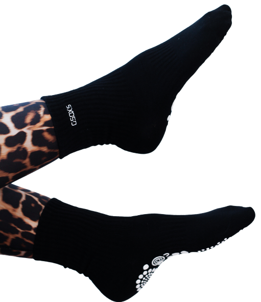 GSOXS Custom Grip Socks for Sports and Pilates