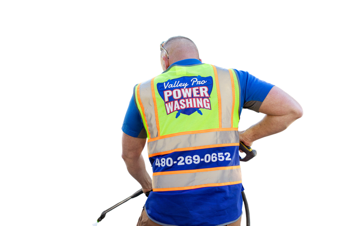 owner Thomas Howard of Valley Pro Power Washing in Phoenix, Arizona