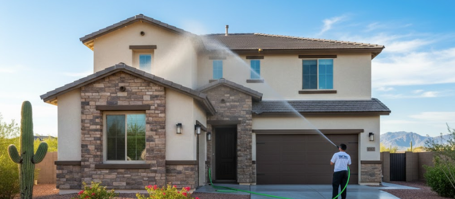 residential house washing in phoenix az