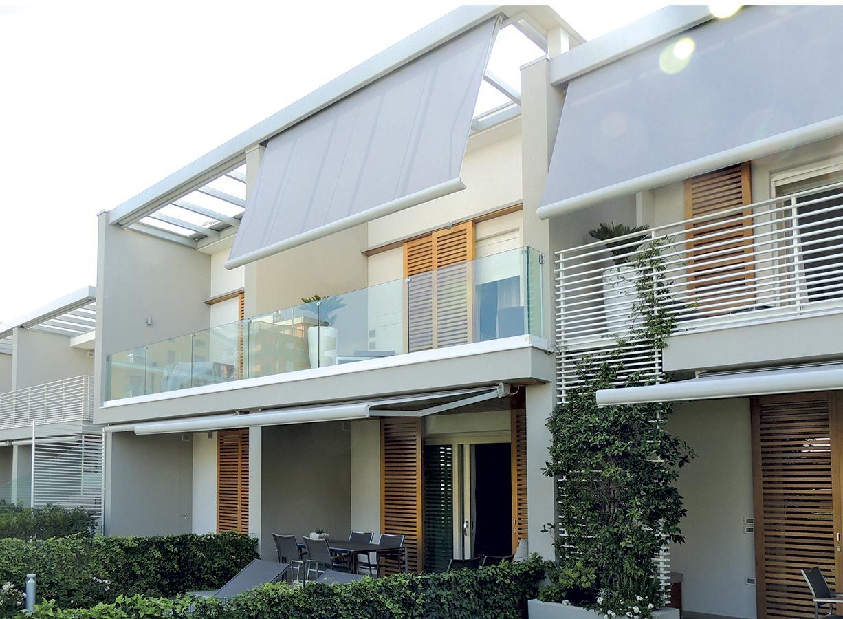 tende da sole bianche