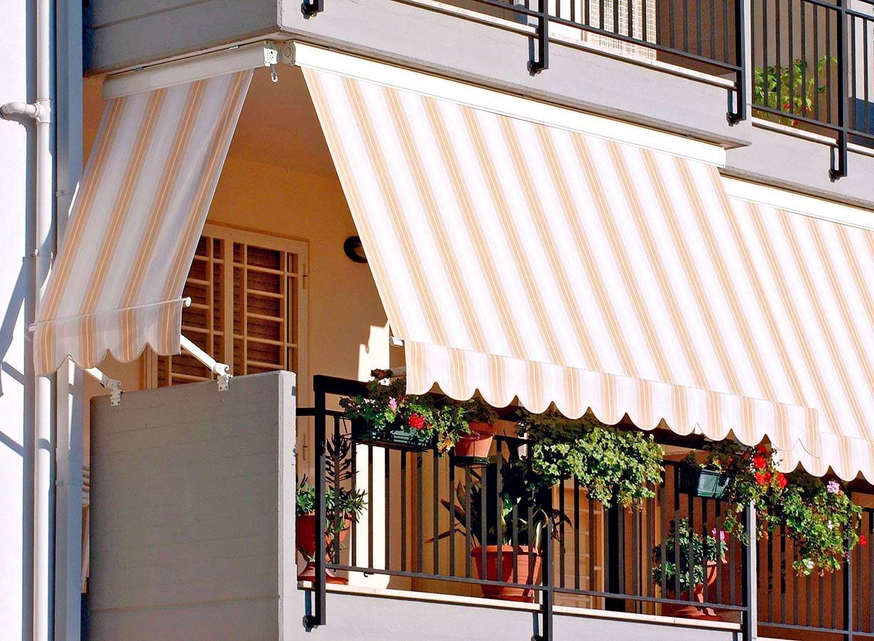 tenda da esterno avvolgibile