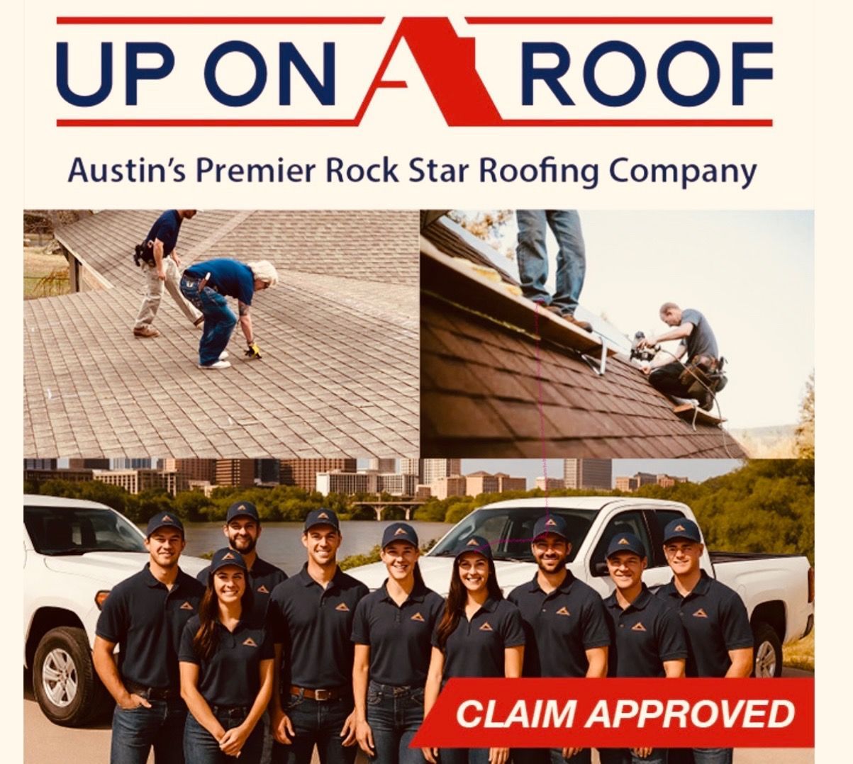 Up on a roof