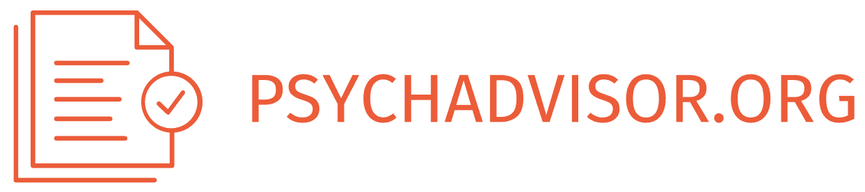 Psychadvisor.org logo in orange