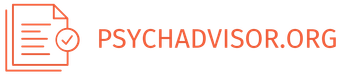 Psychadvisor.org logo in orange