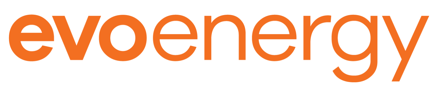 "evoenergy" in orange text.