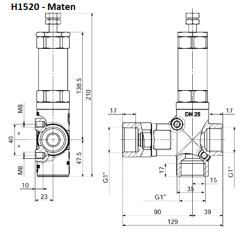 Pratissoli H1520 - Maten