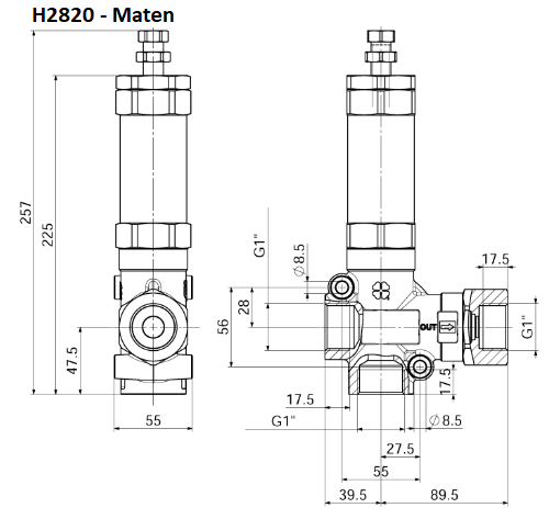 Pratissoli H2820 - Maten