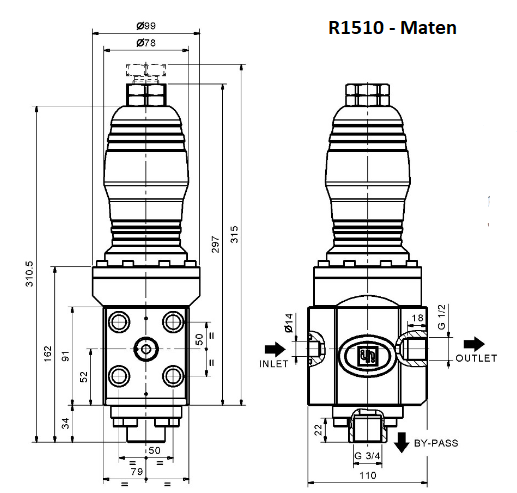 Pratissoli R1510 - Maten