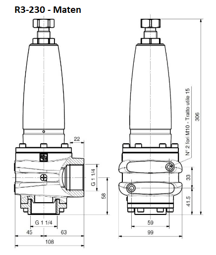 Pratissoli R3-230 - Maten
