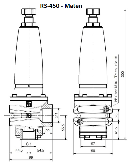 Pratissoli R3-450 - Maten