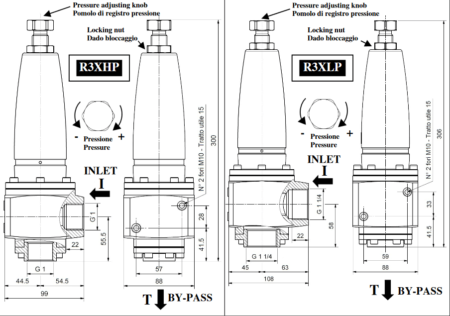 Pratissoli R3X HP / R3X LP - Maten