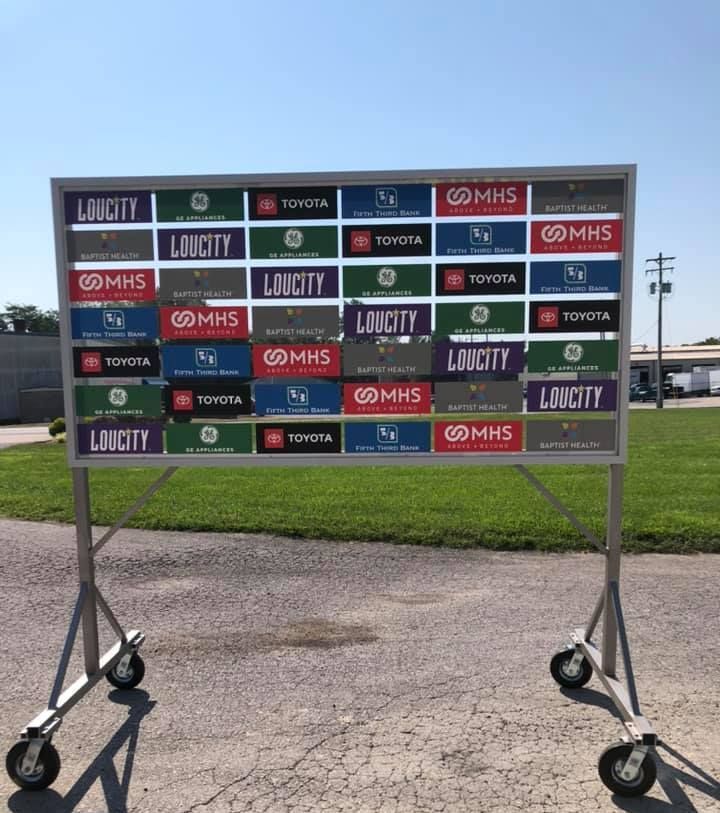 A large sign that says lowcity on it