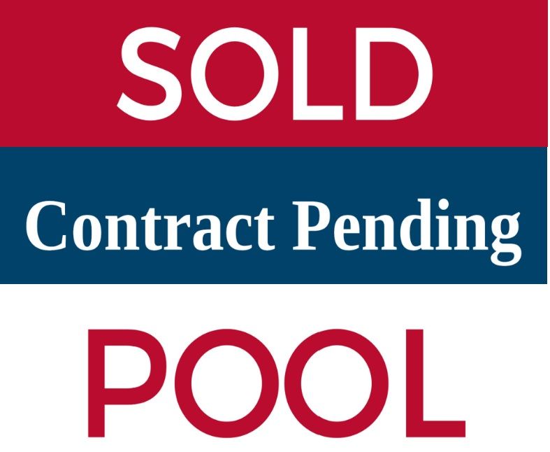 A rectangular sign with a white