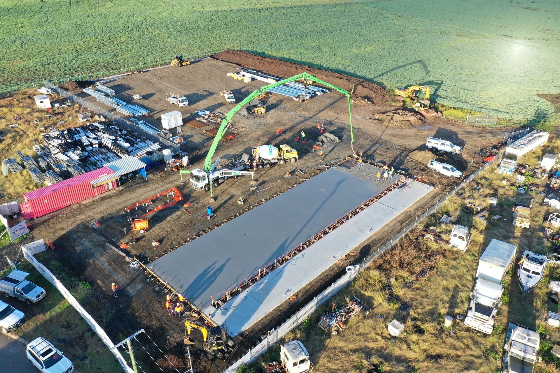 Commercial Concreting Floors In Construction — CR Concreting in Pittsworth, QLD