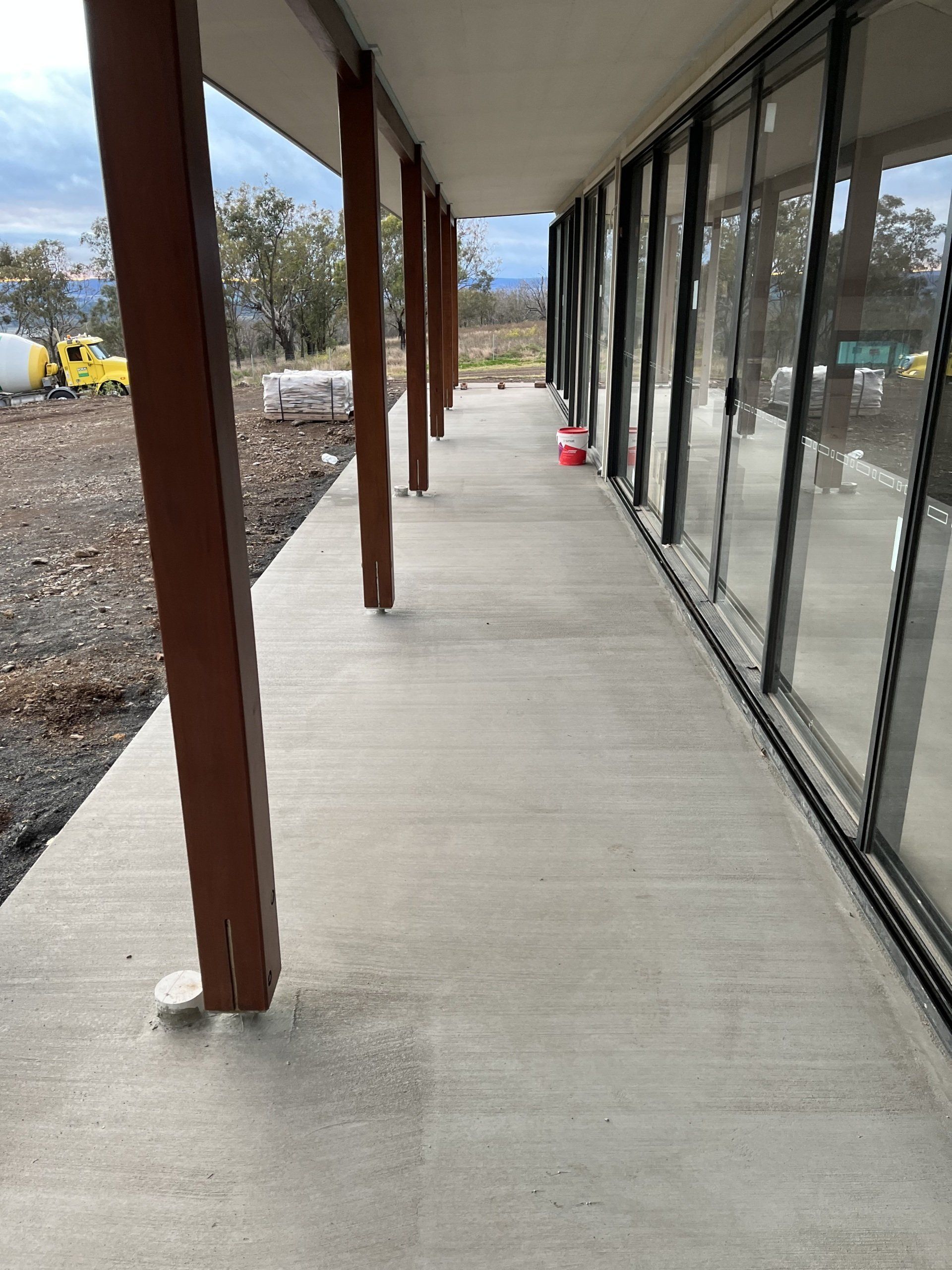 Outside Patio — CR Concreting in Pittsworth, QLD