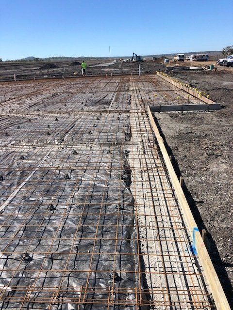 Large Industrial Project — CR Concreting in Pittsworth, QLD