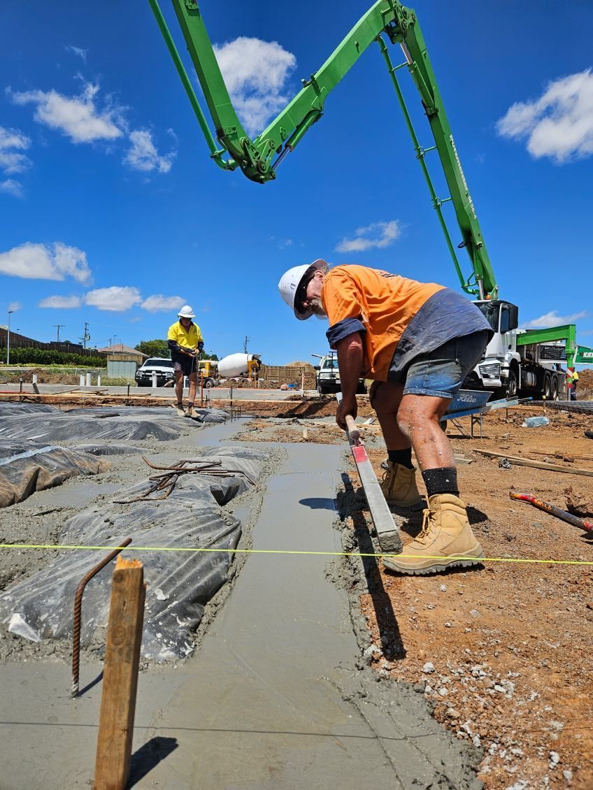 Concrete Working  — C R Concreting in Pittsworth, QLD