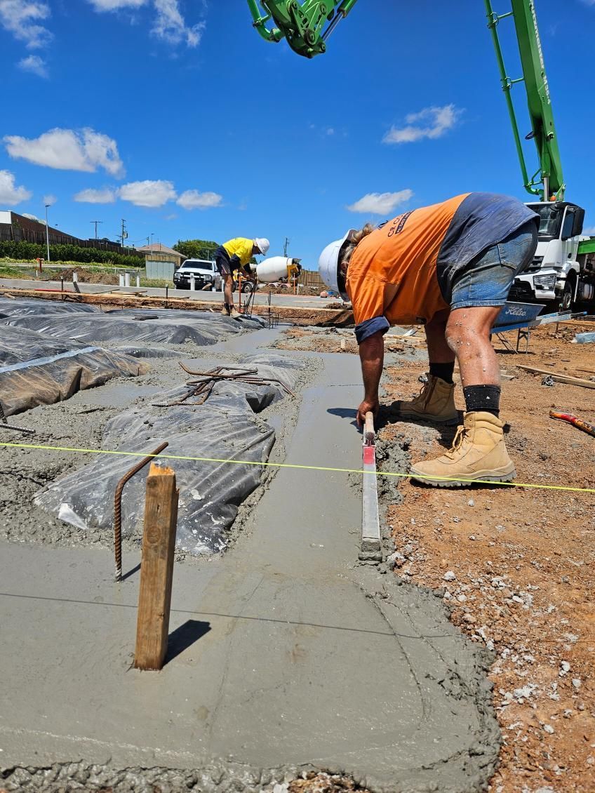 Concrete Working  — C R Concreting in Pittsworth, QLD