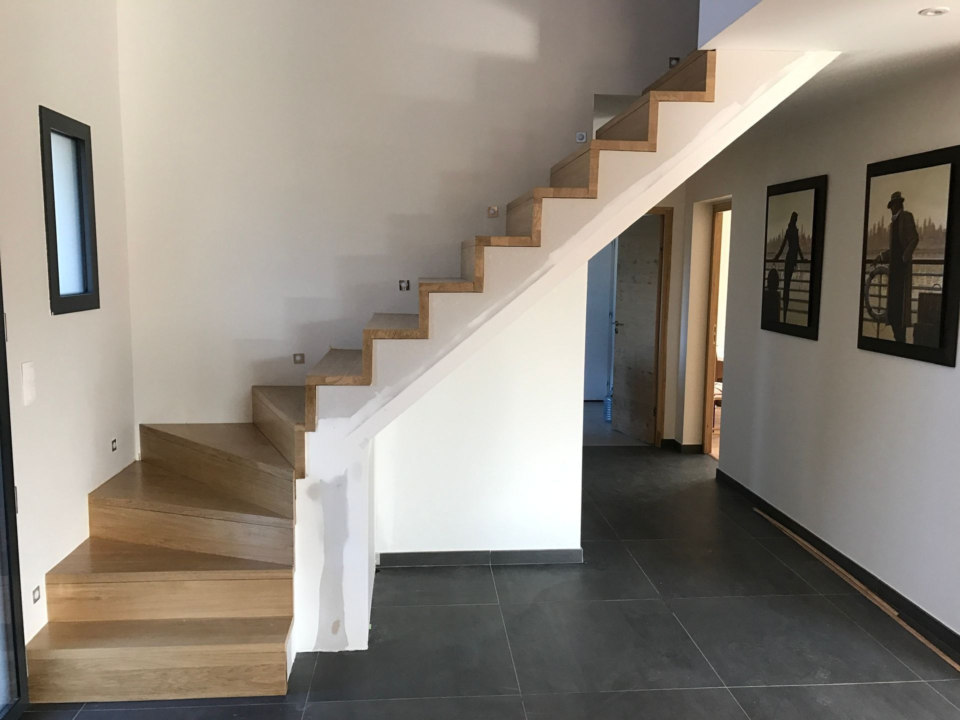 Escalier sur mesure Franck CASSONNET Menuiserie - Chartres