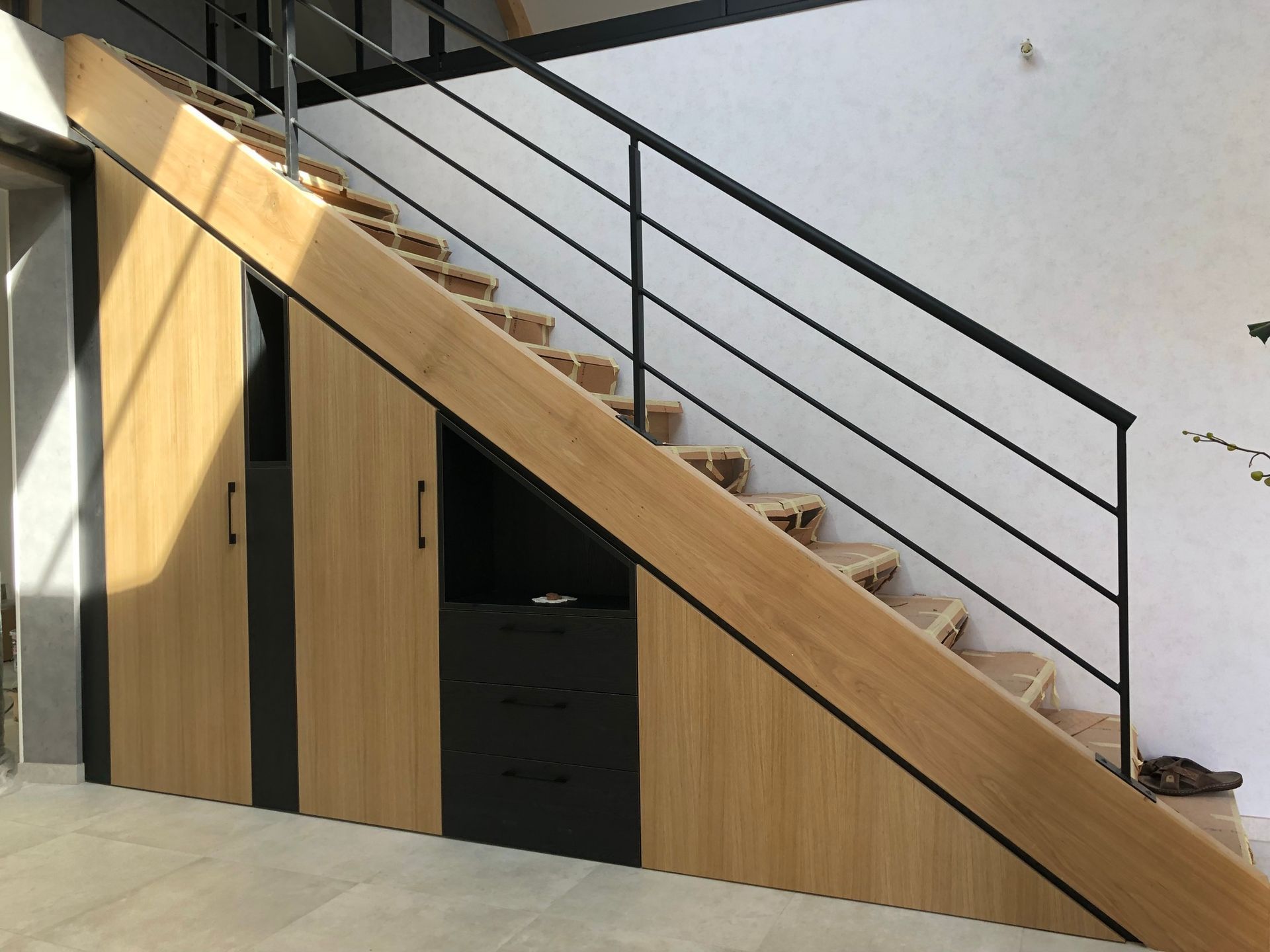 Escalier sur mesure Franck CASSONNET Menuiserie - Chartres