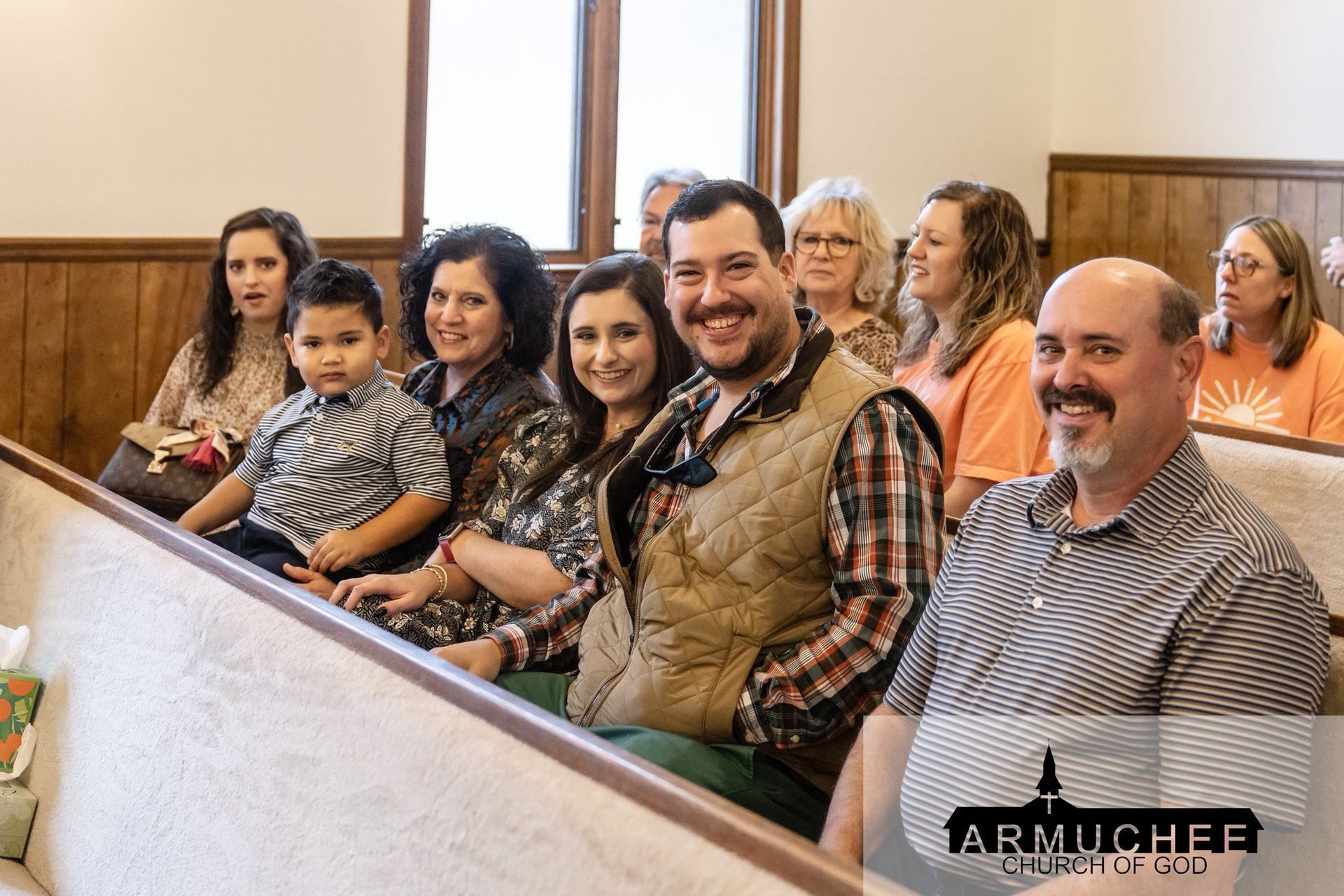 Armuchee Church of God -A group of women are standing in a room talking to each other.