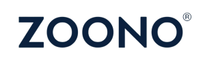 a zoono logo on a white background
