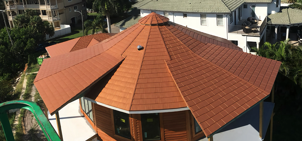 Triple Crown Roofing team performing roof installation in Wesley Chapel, Florida