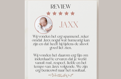 Review lieve woorden van klanten
