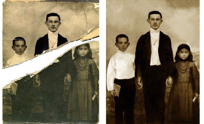 Restoration photo example 4