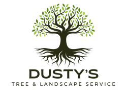 Dusty's Tree & Landscape logo 