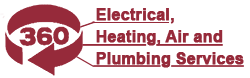 360 Electrical, Heating, Air and Plumbing Services logo