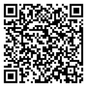 QR code with a complex pattern of black and white squares.