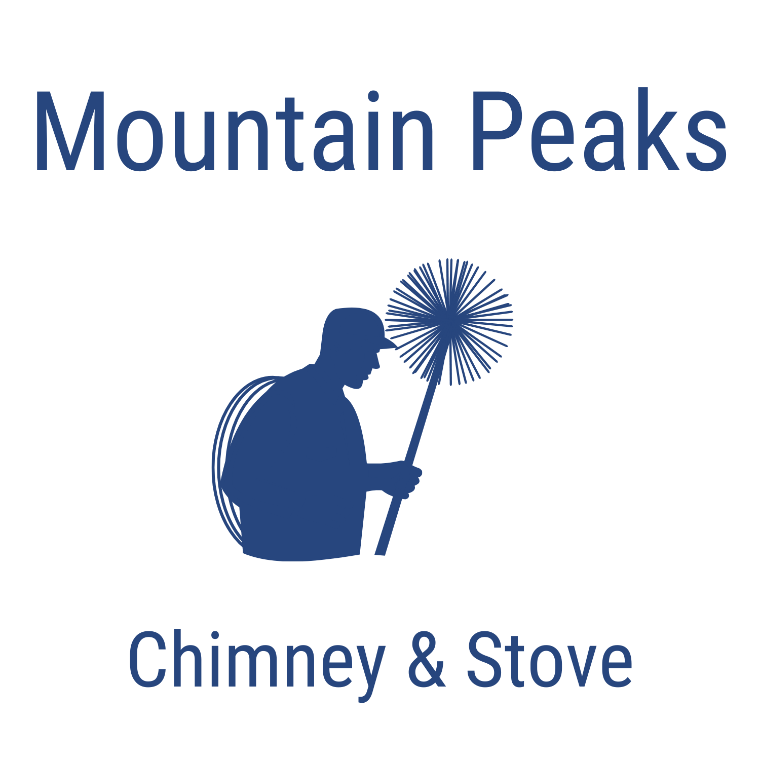 mountain peaks chimney logo