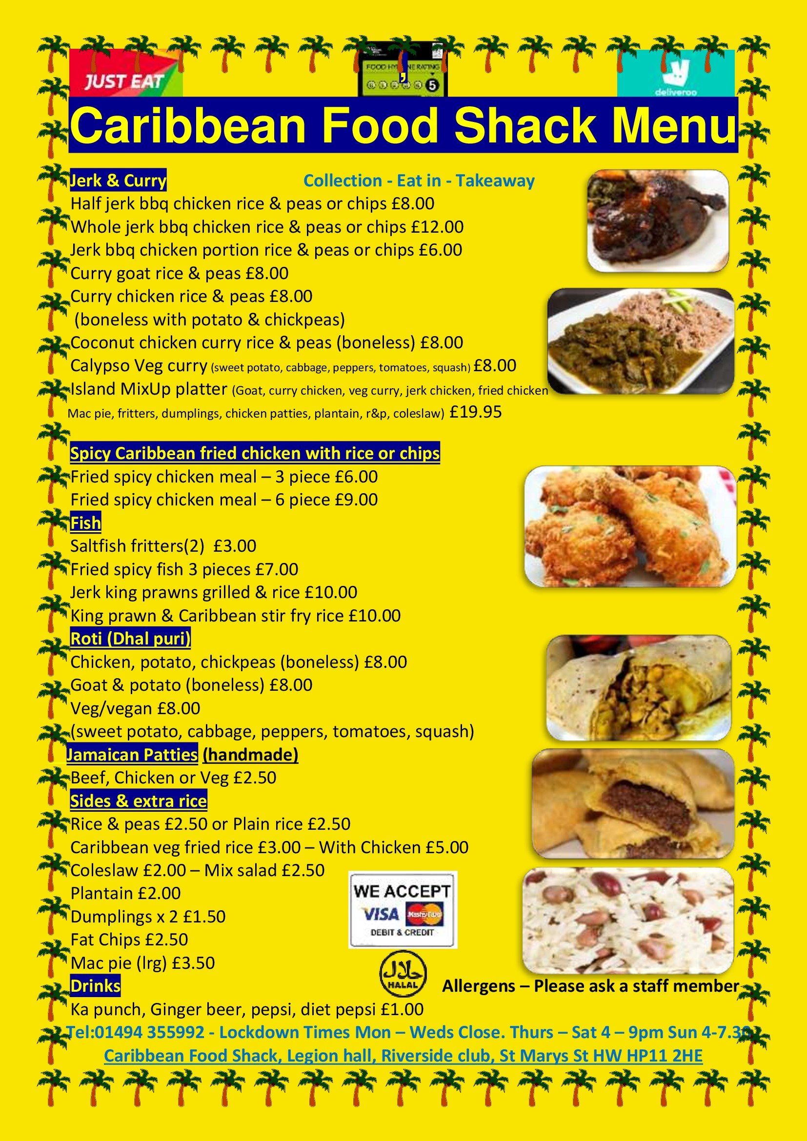 Caribbean & English grill restaurant High