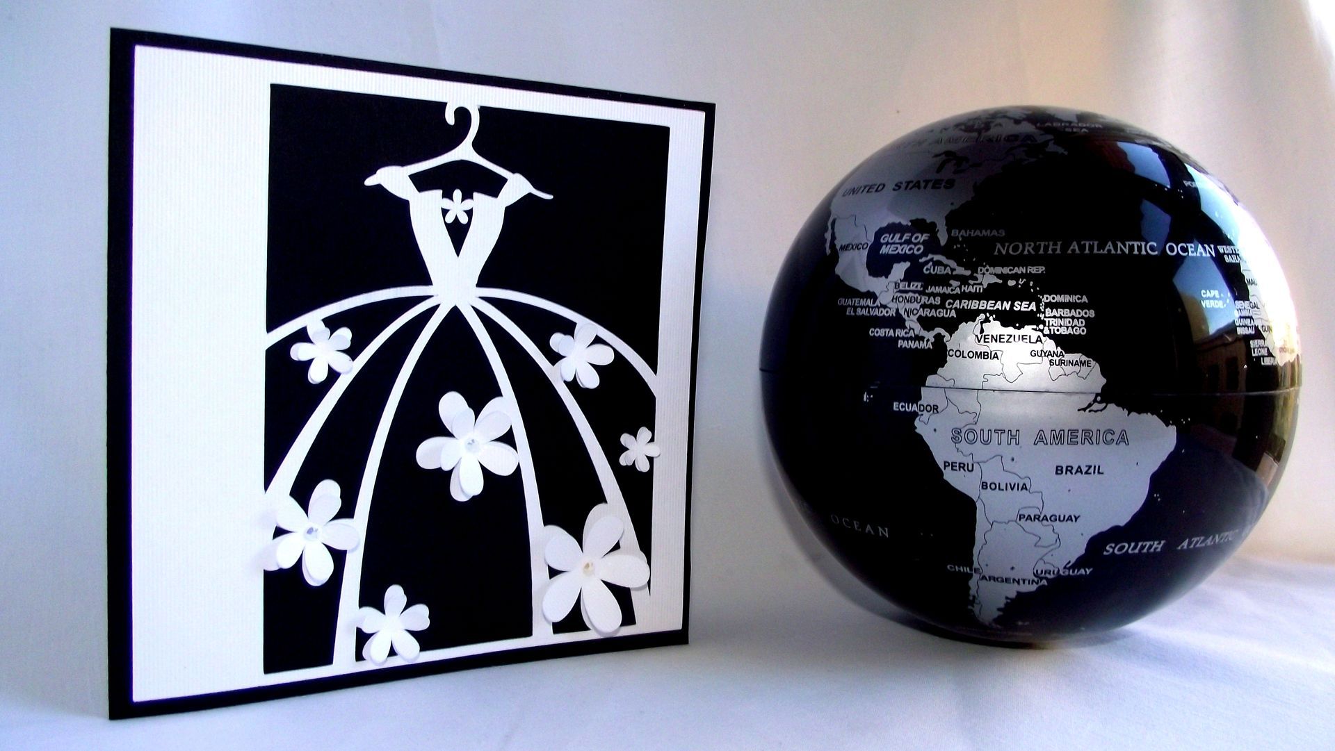 invito bianco e nero