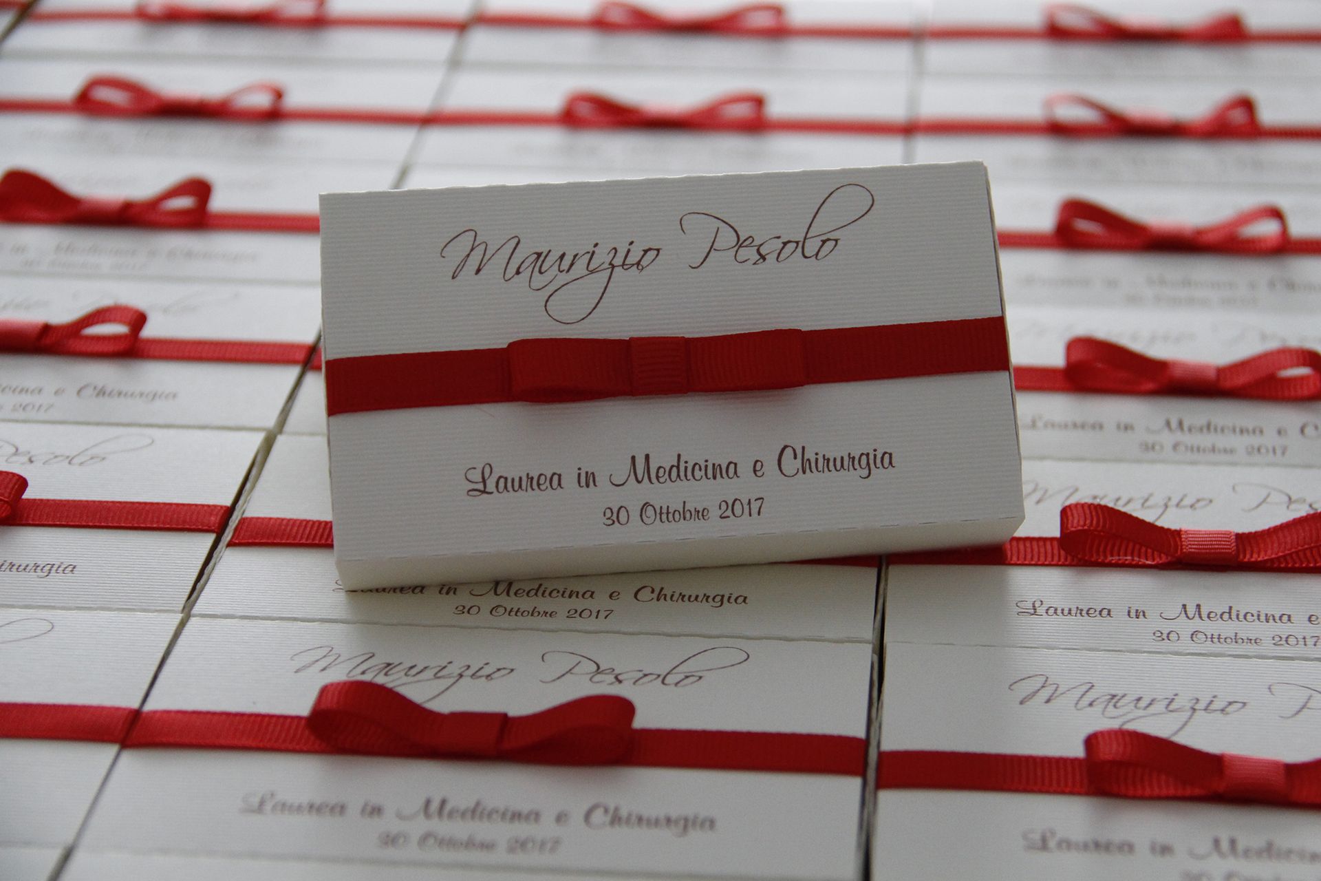 scatole ricordini laurea