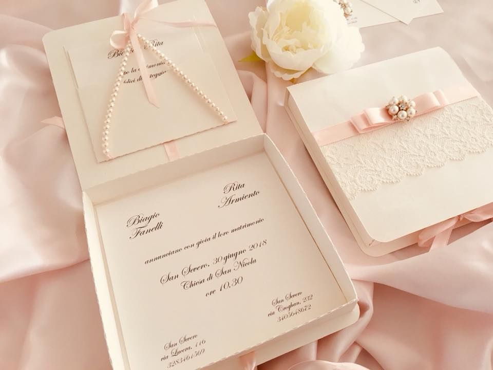 coordinati in carta per matrimonio